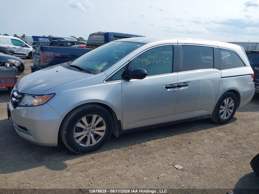 2014 HONDA ODYSSEY VAN 3.5L V6 FI SOHC 24V NF4