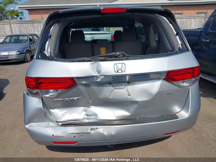 2014 HONDA ODYSSEY VAN 3.5L V6 FI SOHC 24V NF4
