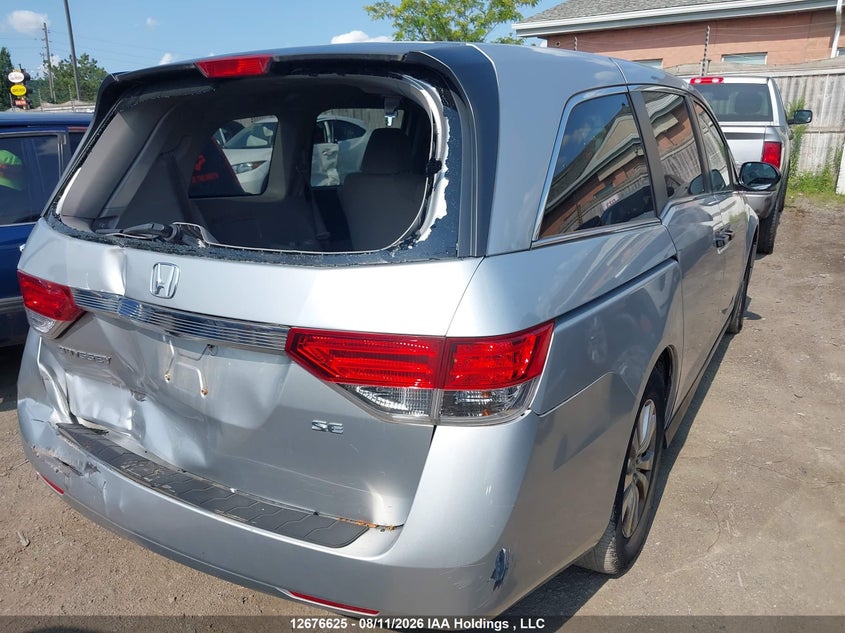 2014 HONDA ODYSSEY VAN 3.5L V6 FI SOHC 24V NF4