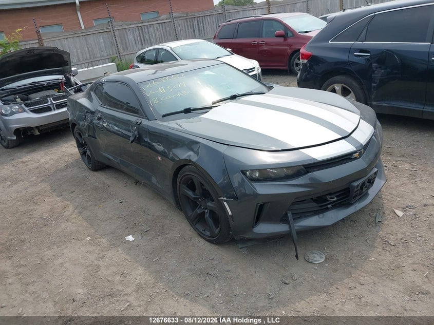 2018 Chevrolet Camaro, Theft Recovery, IAAI, VIN 1G1FB1RX4J0113261