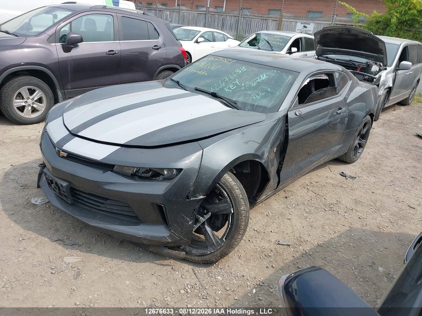 2018 Chevrolet Camaro, Угон, IAAI, VIN 1G1FB1RX4J0113261 — фото 2