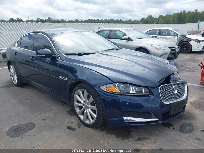 2013 Jaguar Xf, Left Front, IAAI, VIN SAJXJ0EF1D8S87852