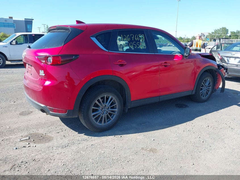 Vin: jm3kfbcl7h0125525, lot: 3080406, mazda cx-5 touring 20174