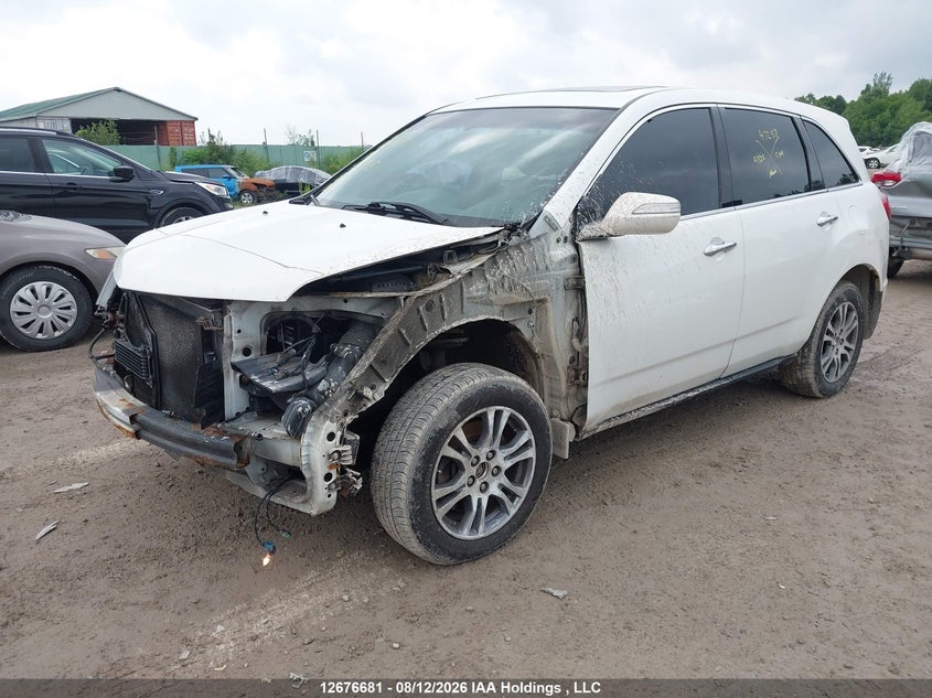 2011 Acura MDX, Front, IAAI, VIN 2HNYD2H62BH002708 — photo 2