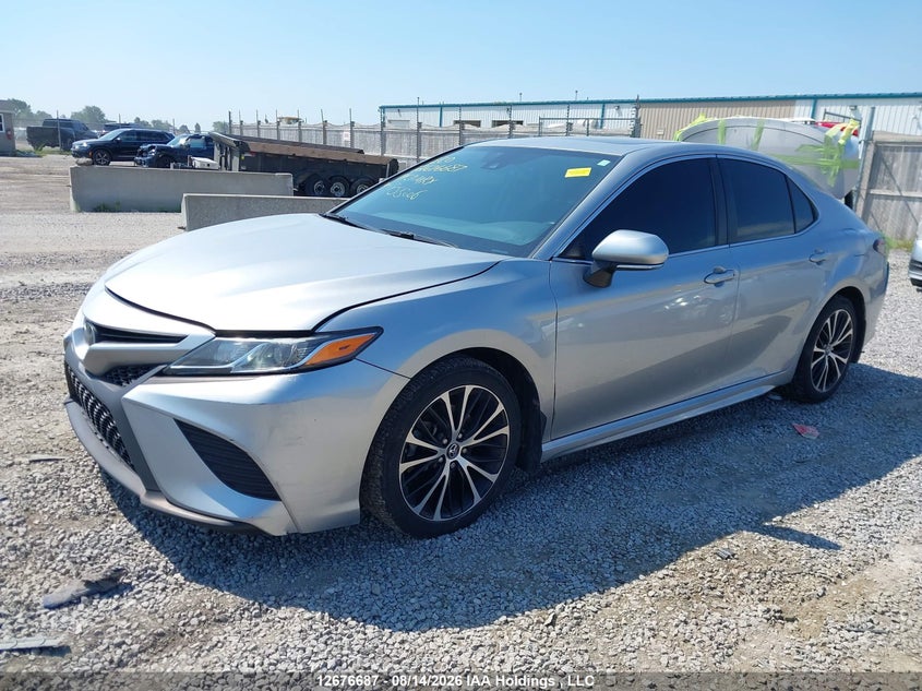 2019 Toyota Camry, Удар сзади, IAAI, VIN 4T1B11HKXKU855006 — фото 2
