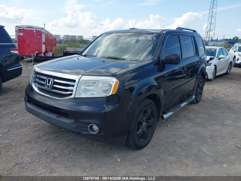 2012 Honda Pilot, Rear, IAAI, VIN 5FNYF4H59CB502374 — photo 2