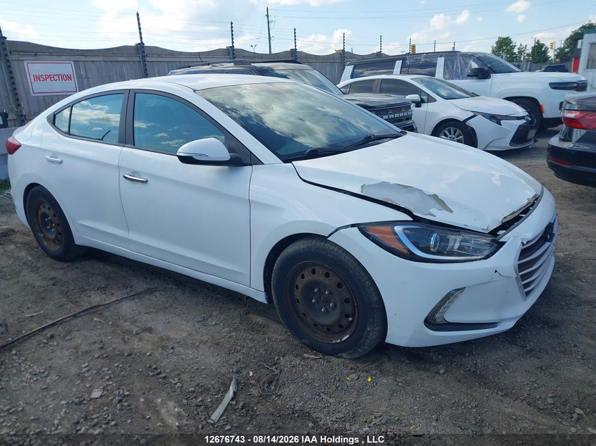 2018 Hyundai Elantra Sel/Value/Limited, Repossession, IAAI, VIN KMHD84LF0JU444518