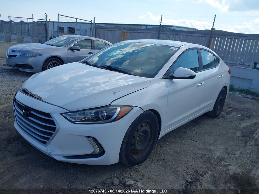 2018 Hyundai Elantra Sel/Value/Limited, Изъятое, IAAI, VIN KMHD84LF0JU444518 — фото 2