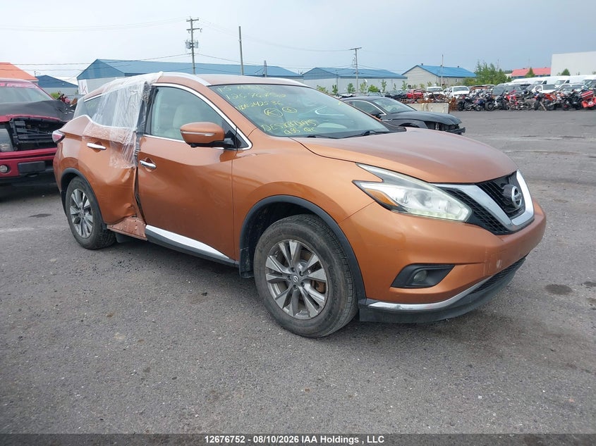Vin: 5n1az2mh3fn242536, lot: 3080506, nissan murano s/sl/sv/platinum 2015 img_1