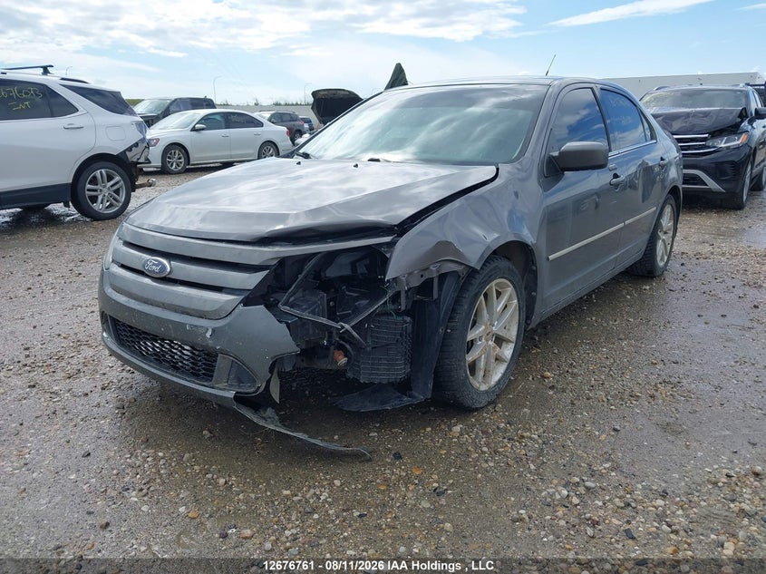 2012 Ford Fusion, Удар спереду, IAAI, VIN 3FAHP0JA5CR153490 — фото 2