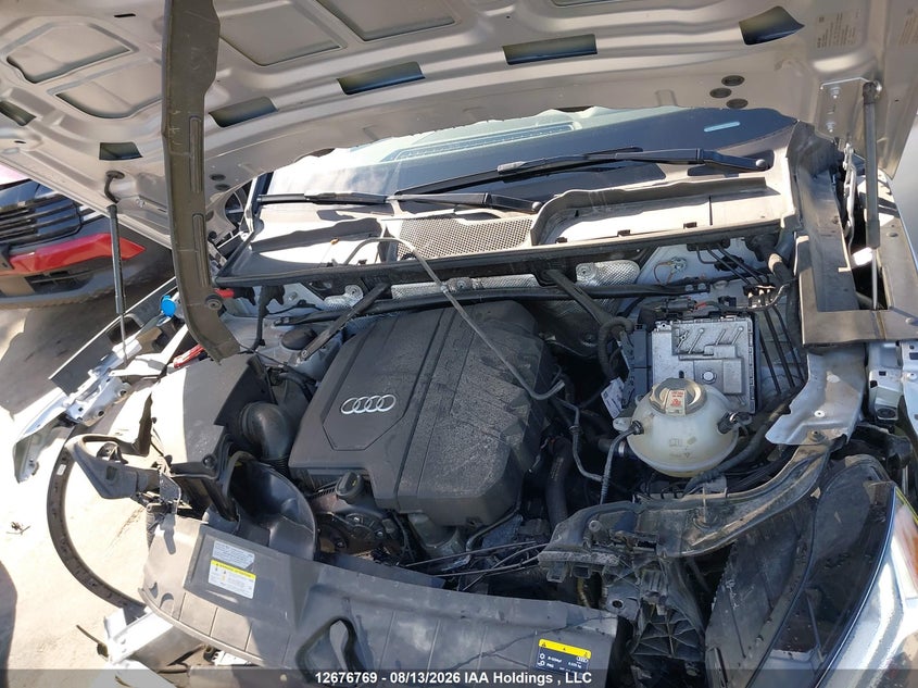 2021 AUDI Q5 SPORT UTILITY VEHICLE 2.0L I-4 DI, DOHC, VVT, TURBO, 261HP
