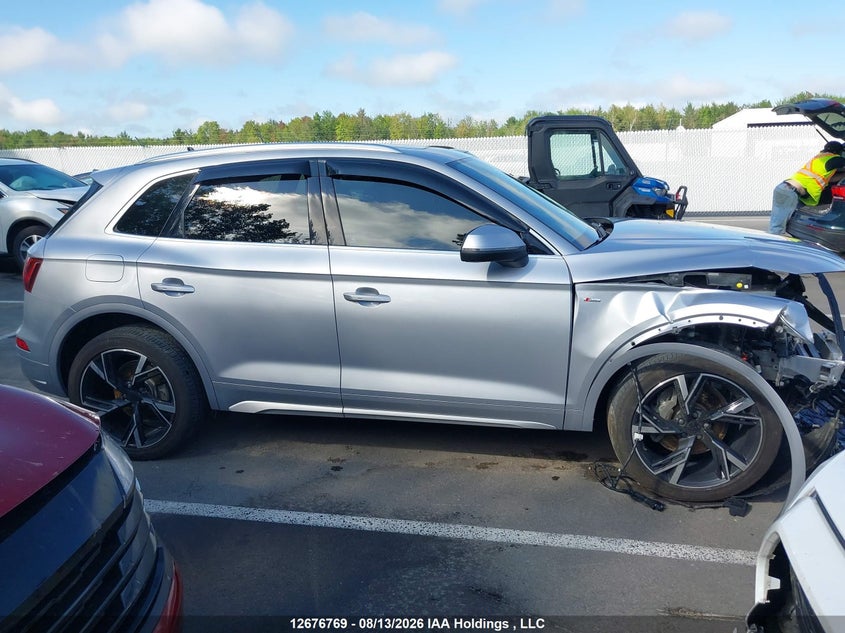 2021 AUDI Q5 SPORT UTILITY VEHICLE 2.0L I-4 DI, DOHC, VVT, TURBO, 261HP