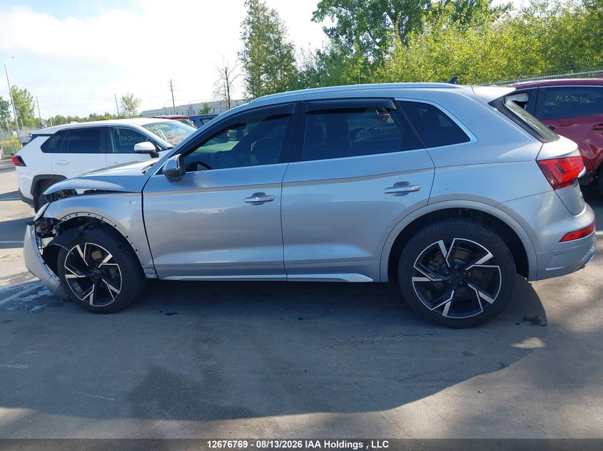 2021 AUDI Q5 SPORT UTILITY VEHICLE 2.0L I-4 DI, DOHC, VVT, TURBO, 261HP