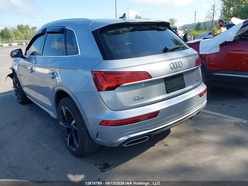2021 AUDI Q5 SPORT UTILITY VEHICLE 2.0L I-4 DI, DOHC, VVT, TURBO, 261HP