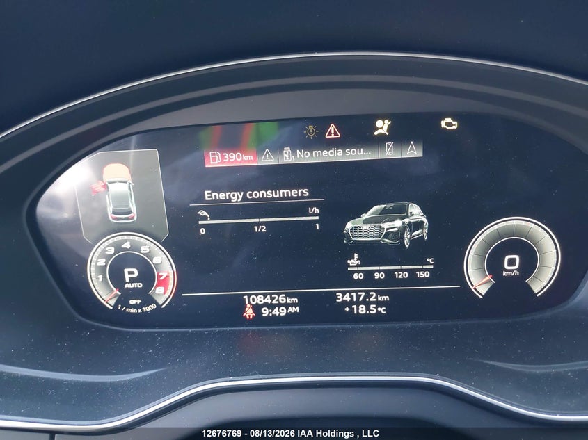 2021 AUDI Q5 SPORT UTILITY VEHICLE 2.0L I-4 DI, DOHC, VVT, TURBO, 261HP
