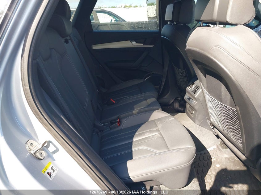 2021 AUDI Q5 SPORT UTILITY VEHICLE 2.0L I-4 DI, DOHC, VVT, TURBO, 261HP