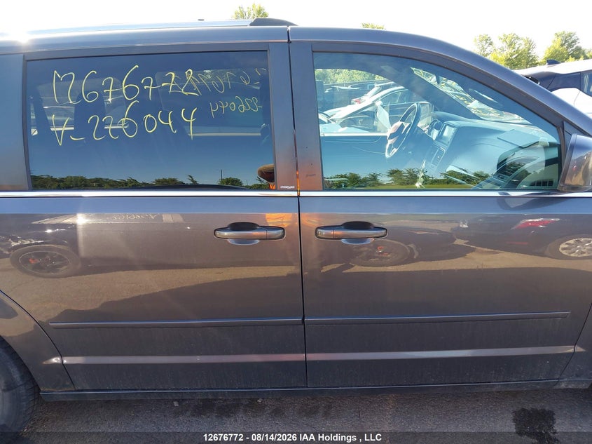 2014 DODGE CARAVAN VAN 3.6L V-6 DOHC, VVT, 283HP