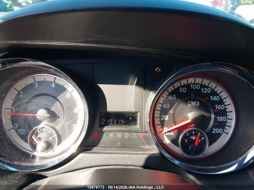 2014 DODGE CARAVAN VAN 3.6L V-6 DOHC, VVT, 283HP