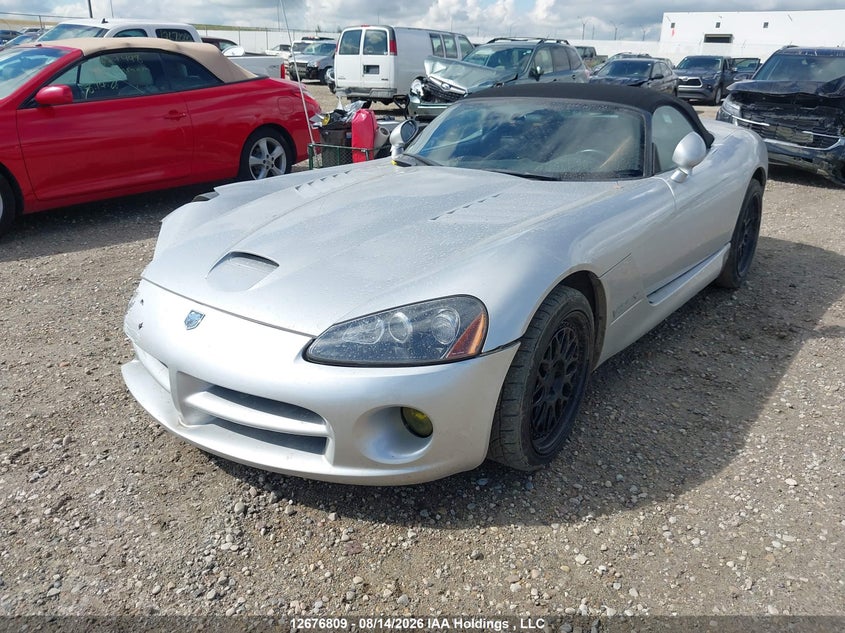 2003 Dodge Viper Srt10, Front, IAAI, VIN 1B3JR65Z23V500478 — photo 2
