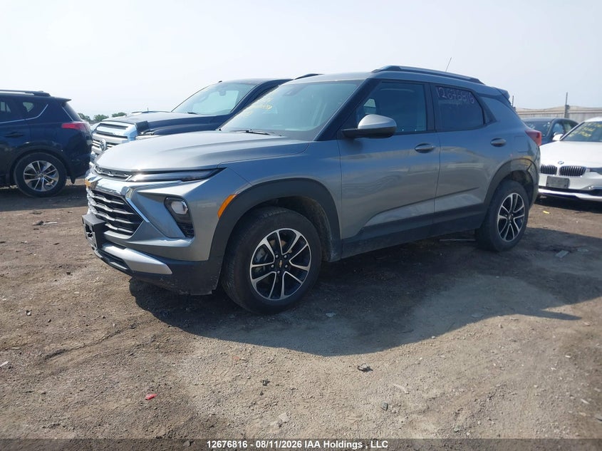2024 Chevrolet TrailBlazer, Удар сзади, IAAI, VIN KL79MRSL7RB136342 — фото 2