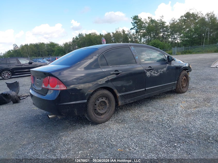 2008 HONDA CIVIC SEDAN 1.8L I-4 VVT, 140HP