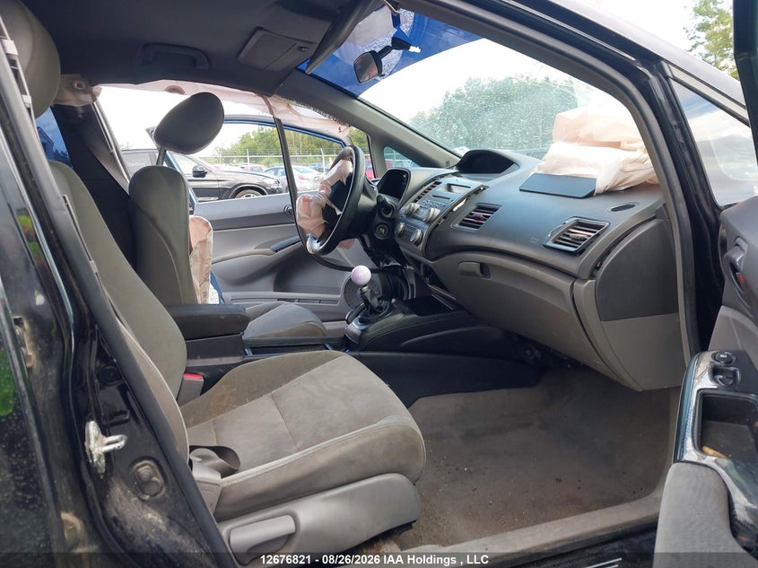 2008 HONDA CIVIC SEDAN 1.8L I-4 VVT, 140HP