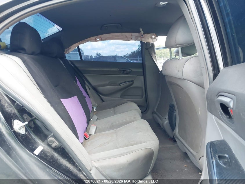 2008 HONDA CIVIC SEDAN 1.8L I-4 VVT, 140HP