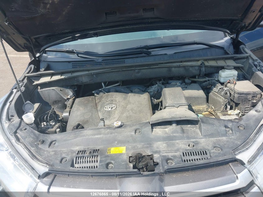 2019 TOYOTA HIGHLANDER SPORT UTILITY VEHICLE 3.5L V-6 DI, DOHC, VVT, 295HP