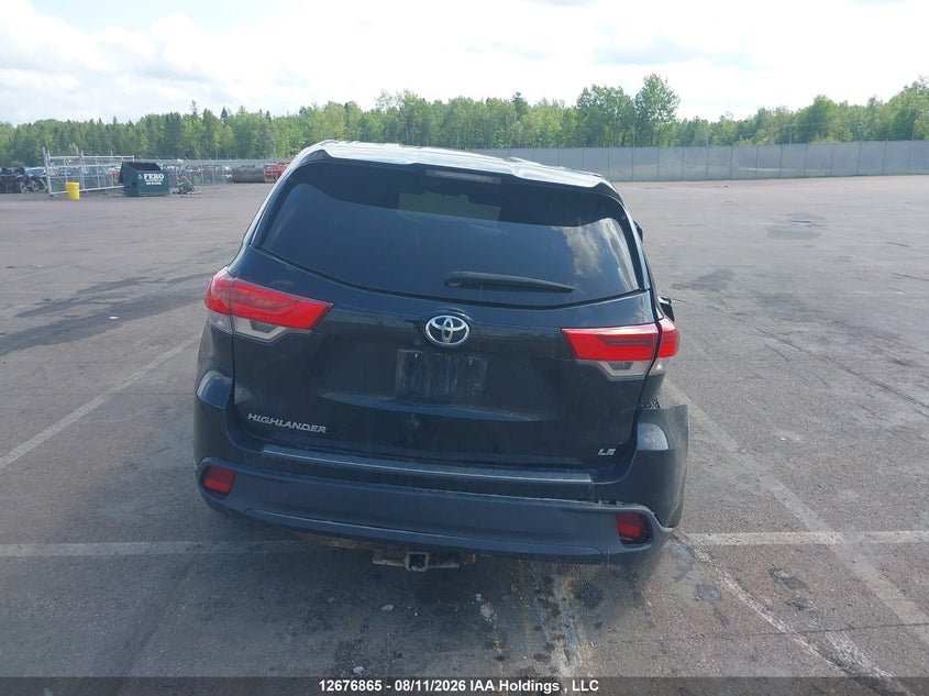 2019 TOYOTA HIGHLANDER SPORT UTILITY VEHICLE 3.5L V-6 DI, DOHC, VVT, 295HP