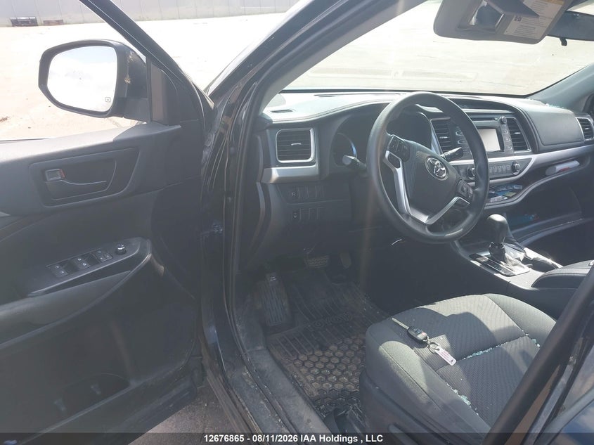 2019 TOYOTA HIGHLANDER SPORT UTILITY VEHICLE 3.5L V-6 DI, DOHC, VVT, 295HP