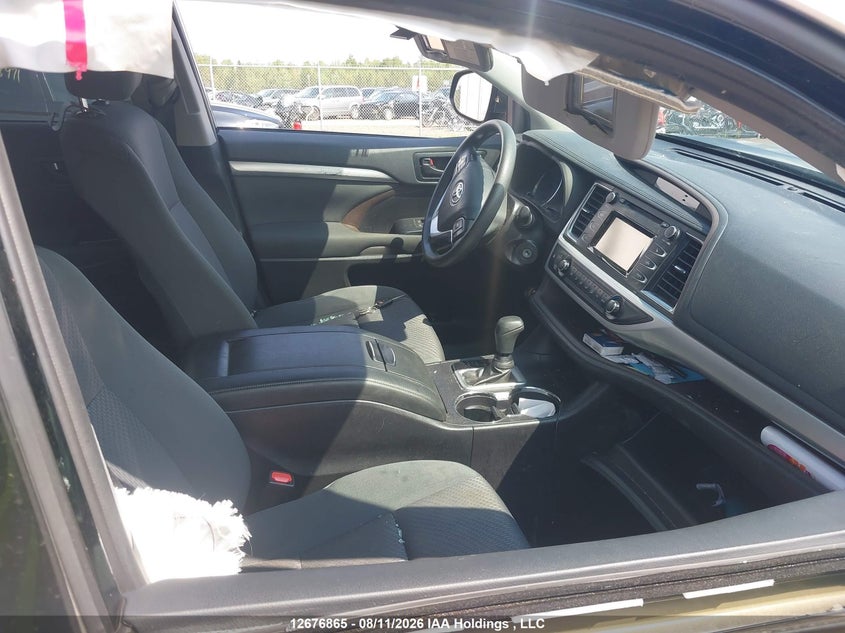 2019 TOYOTA HIGHLANDER SPORT UTILITY VEHICLE 3.5L V-6 DI, DOHC, VVT, 295HP