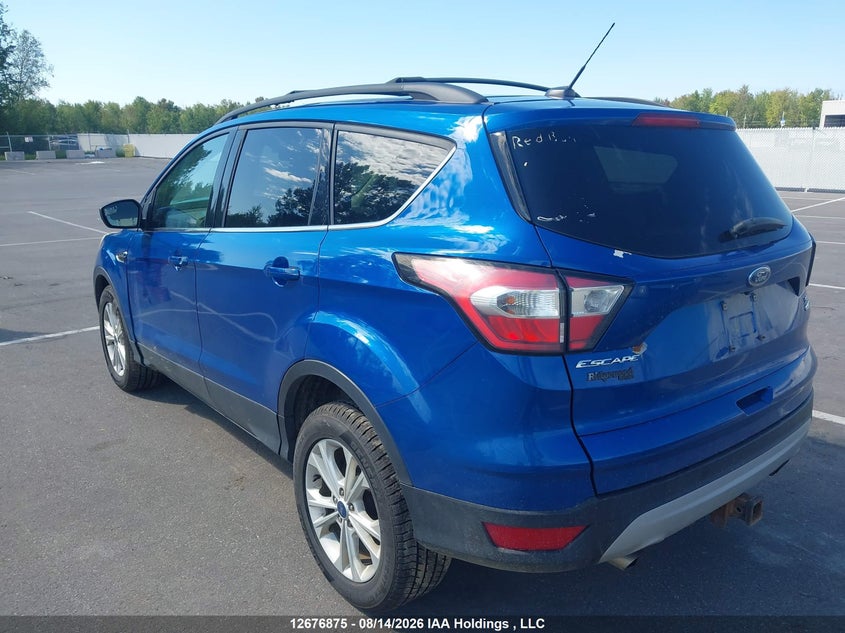 Vin: 1fmcu9g98hud80408, lot: 3080629, ford escape se 20173