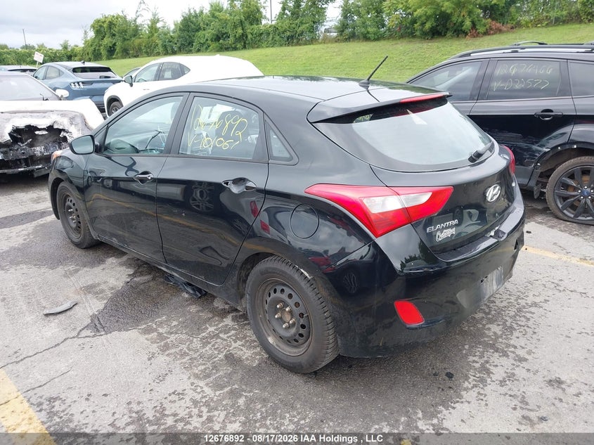 Vin: kmhd25le5du101061, lot: 3080646, hyundai elantra gt 20133