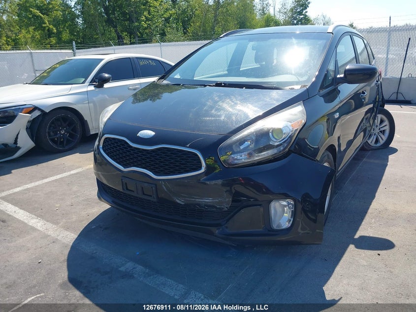 2014 Kia Rondo, Левый зад, IAAI, VIN KNAHT8A3XE7012993 — фото 2