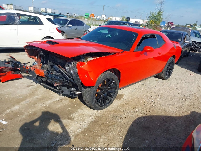 2021 Dodge Challenger, Front, IAAI, VIN 2C3CDZKG0MH534878 — photo 2