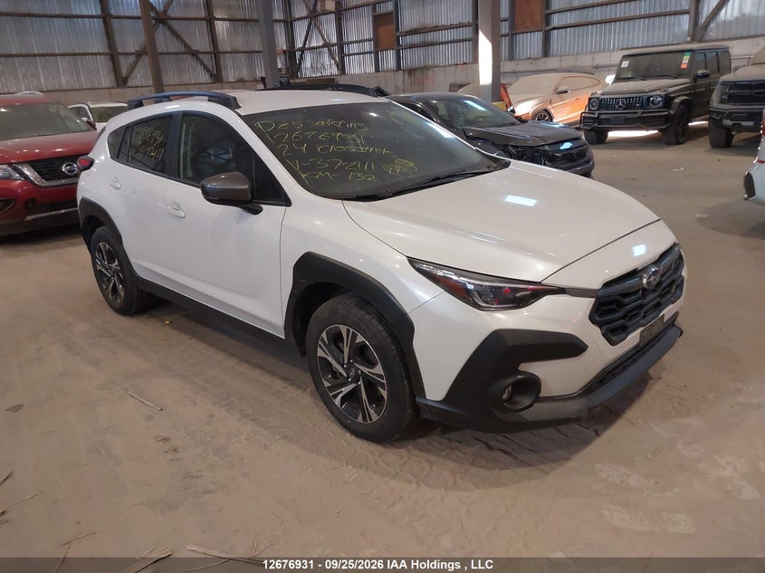 Vin: jf2guadc8rh372411, lot: 3080685, subaru crosstrek premium 2024 img_1