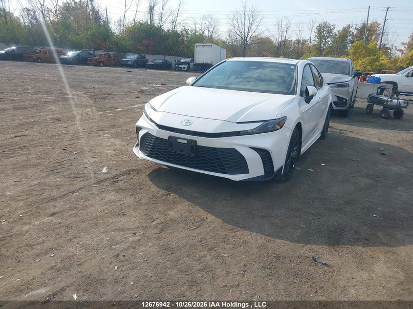 Vin: 4t1dbadk8su032845, lot: 3080697, toyota camry se upgrade 20252