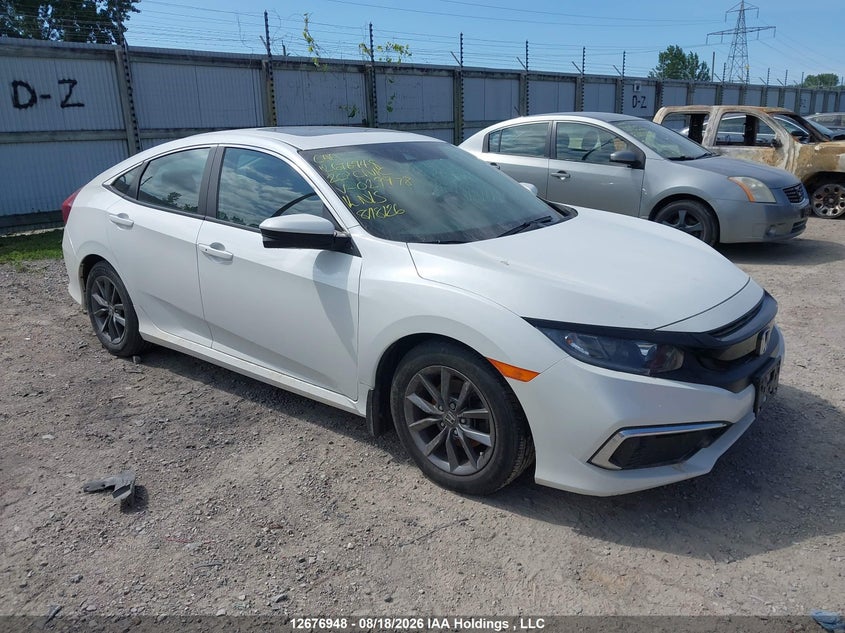Vin: 2hgfc2f73lh029978, lot: 3080703, honda civic ex 2020 img_1