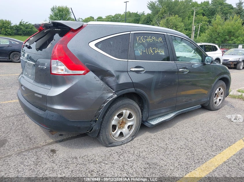 Vin: 2hkrm4h94ch118744, lot: 3080704, honda cr-v touring 20124