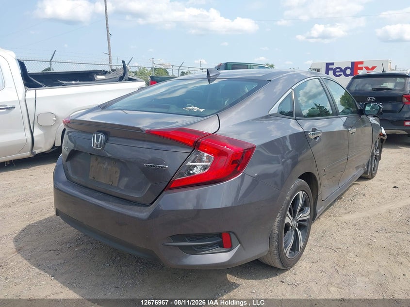 Vin: 2hgfc1f98jh103565, lot: 3080712, honda civic touring 20184