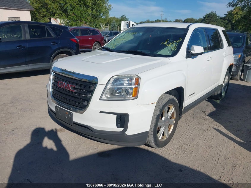 2017 GMC TERRAIN SPORT UTILITY VEHICLE 2.4L I-4 DI, DOHC, VVT, 182HP