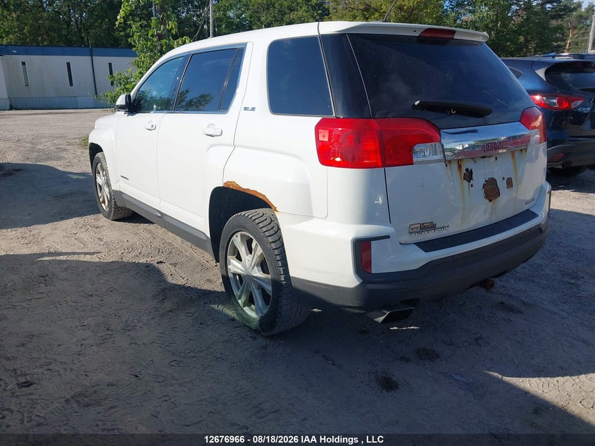 2017 GMC TERRAIN SPORT UTILITY VEHICLE 2.4L I-4 DI, DOHC, VVT, 182HP