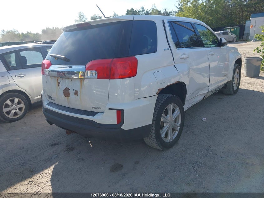 2017 GMC TERRAIN SPORT UTILITY VEHICLE 2.4L I-4 DI, DOHC, VVT, 182HP