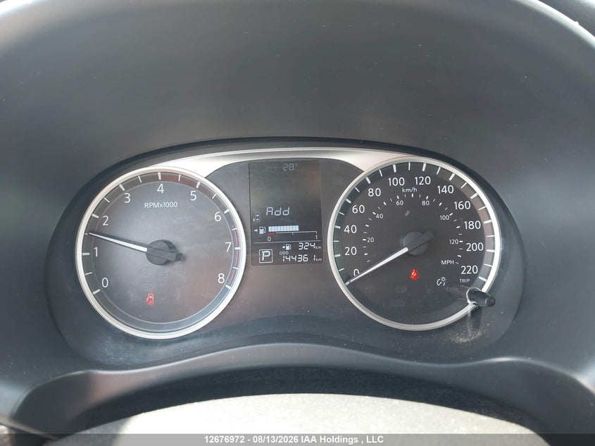 2020 NISSAN KICKS HATCHBACK 1.6L I-4 DOHC, VVT, 122HP