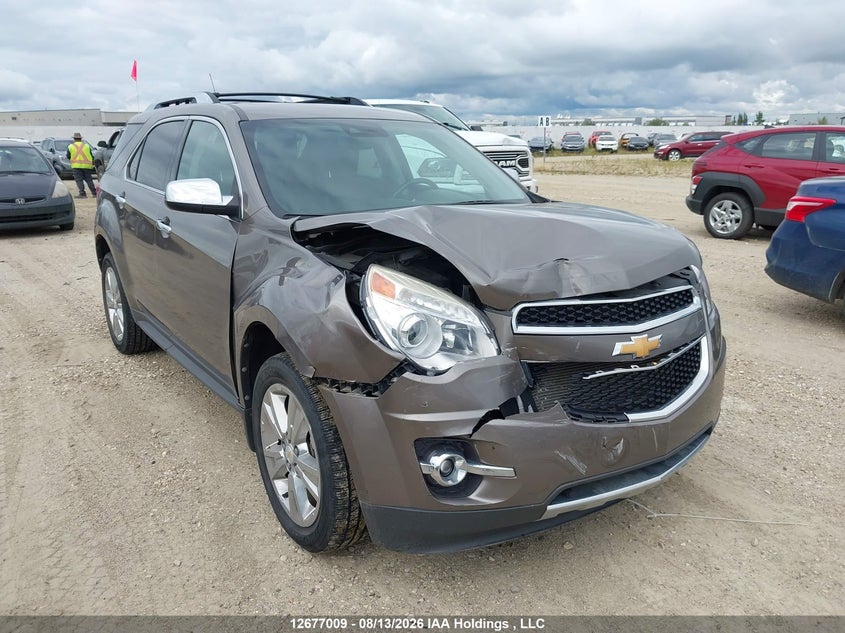 2012 Chevrolet Equinox Ltz, Right Front, IAAI, VIN 2GNFLGE59C6304218