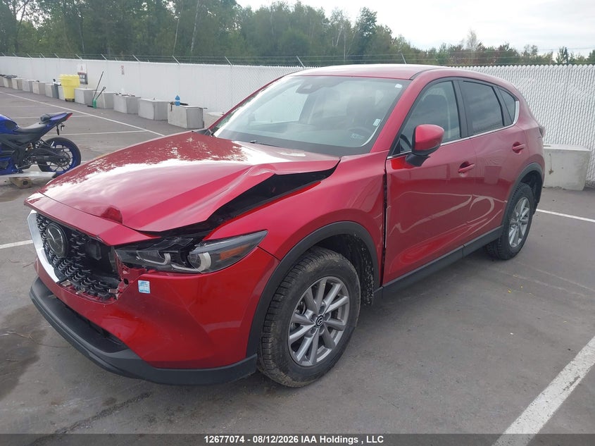 2025 Mazda CX-5, Front, IAAI, VIN JM3KFBCL5S0557389 — photo 2