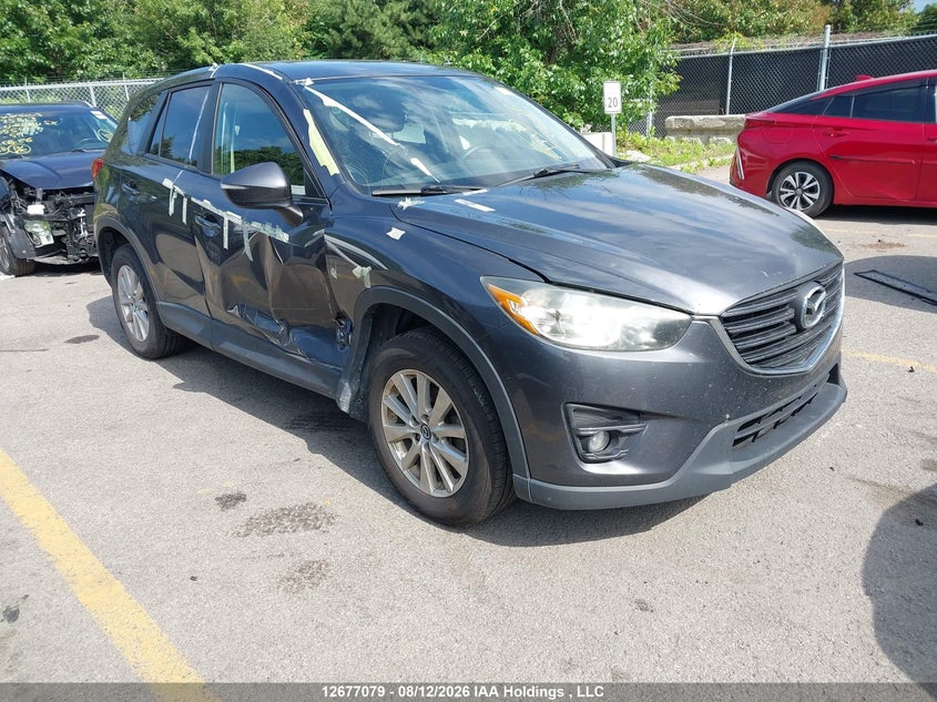 2016 Mazda Cx-5 Gs, Front, IAAI, VIN JM3KE4CY3G0728951