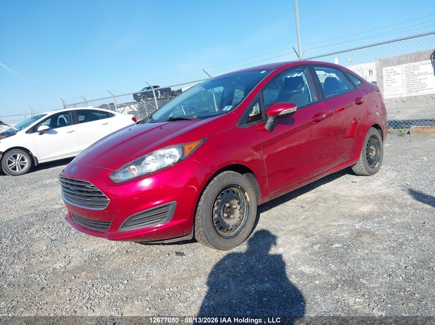 2016 Ford Fiesta, Правый бок, IAAI, VIN 3FADP4BJ4GM158428 — фото 2
