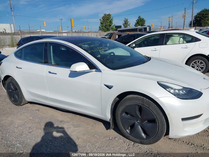 2020 TESLA MODEL 3 SEDAN ELECTRIC