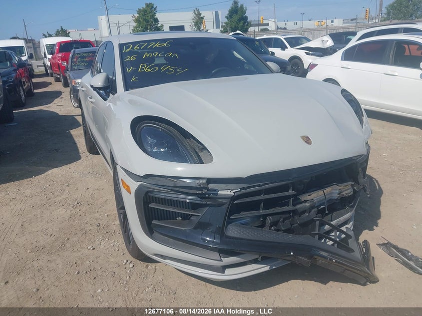 2026 Porsche Macan VIN WP1AF2A50TLB60454